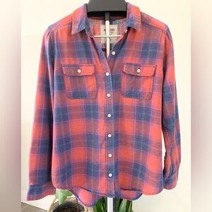 Mossimo Plaid Button-Up Flannel